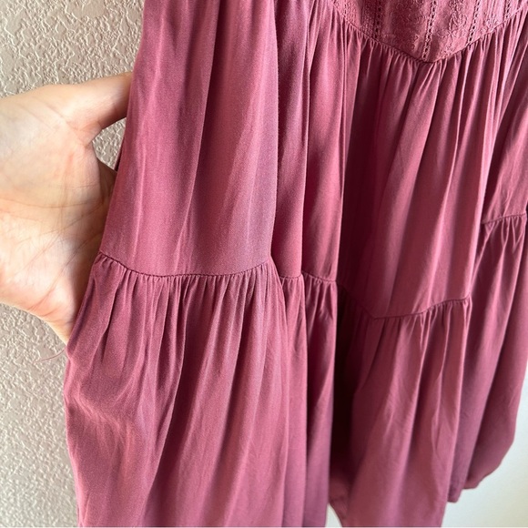 Wild Fable | Embroidered Tiered Mini Dress - Picture 8 of 13